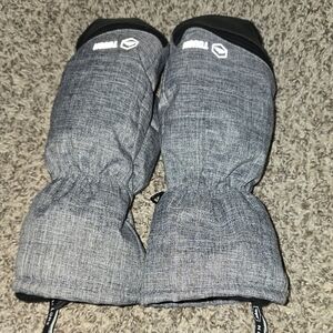 SUMMITLOFT WINTER SKI MITTENS  (XL) Gray